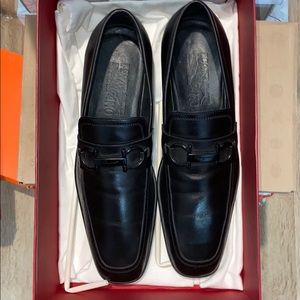 Designer Ferragamo dress shoes